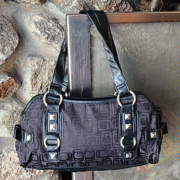 Payless Shoe Source Black Embellished Shoulder Bag - Picture 6 of 14